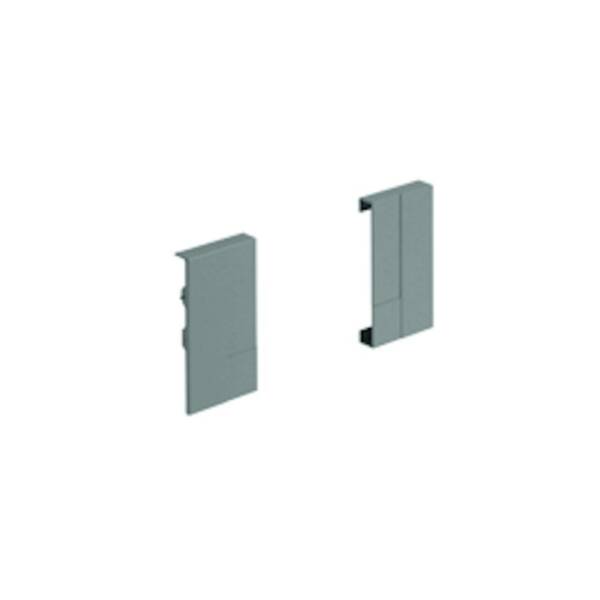 Hettich InnoTech Atira Alüminyum Ön Panel Köşe Birleştirici Gri (9104107) - 1