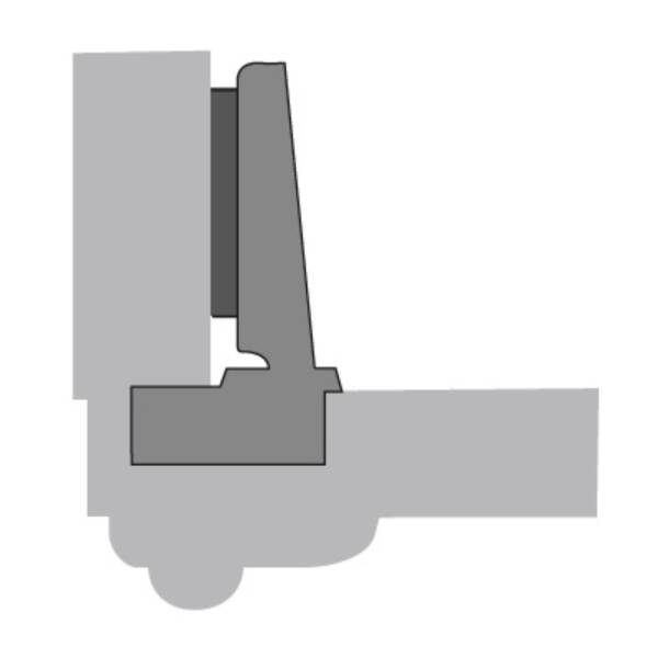 Hettich Intermat Kalın Kapak Menteşesi Düz 43mm (9155241) - 3