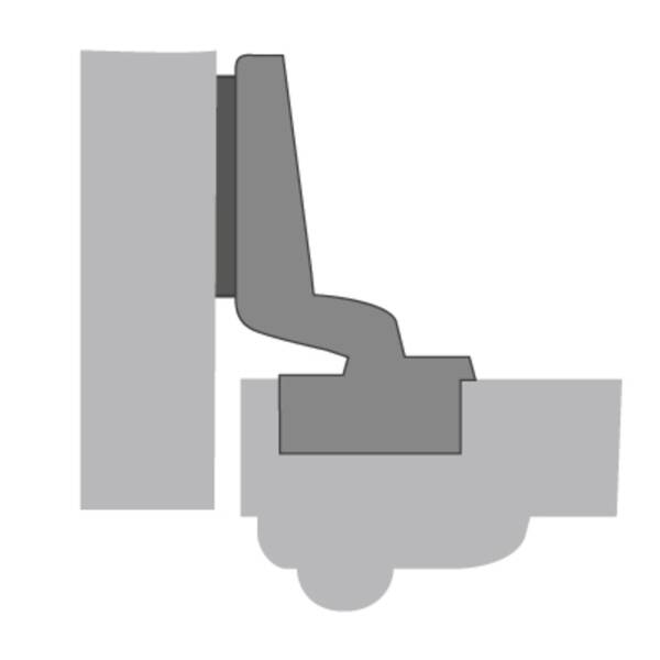 Hettich Intermat Tam Deve Kalın Kapak Menteşesi (9155243) - 3
