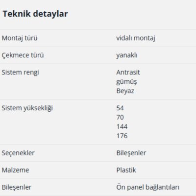 Hettich Ön Klapa Bağlantı Dübeli (1065191) - 2