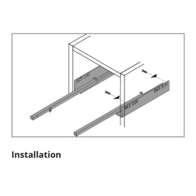Hettich Quadro Kısmi Açılım Frenli Ray 30 cm Sağ (9267402) - 6
