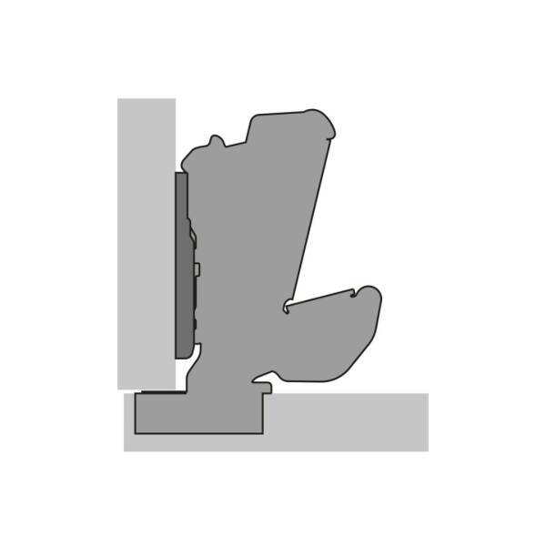 Hettich Sensys Frenli Düz Menteşe 165 Derece (9099540) - 3