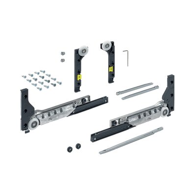 Hettich SlideLine M Frenli Kapaklar için Mekanizma Seti (9156338) - 1