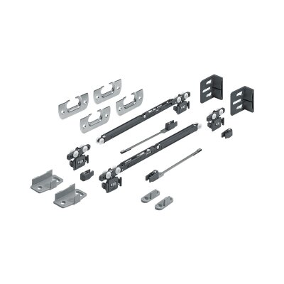 Hettich SysLine S Silent System Kapatma Frenli Set (9134311) - 1