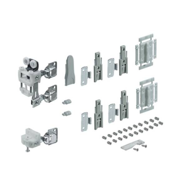 Hettich WingLine L Katlanır Kapak Sistemi Mekanizma Seti 600 mm Sol - 1