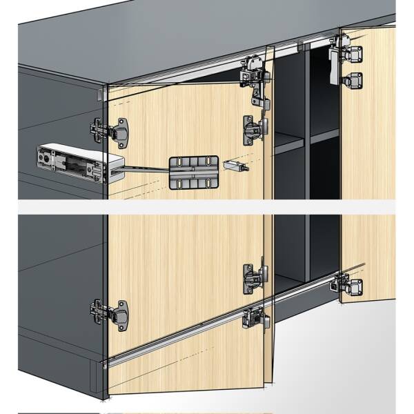 Hettich WingLine L Orta Menteşe Sacı (9330193) - 5