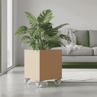 Hts Çift Makaralı Tablalı Şeffaf Tekerlek 50mm (120-02-50-22) - Hts (1)