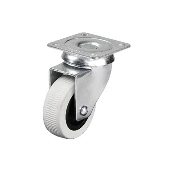 Hts 331 Çift Bilyalı Döner Tablalı Tekerlek 50mm Gri Renk (120-02-50-23) - 1