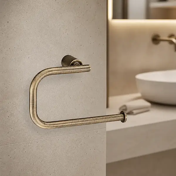 System Banyo Icona Halka Havluluk Antik Renk 32x78x269 mm (BA1037 005 ABM) - 2