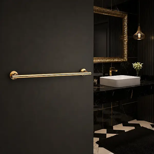 System Banyo Icona Uzun Havluluk Gold Renk 45 Cm (BA1037 004 GL) - 1