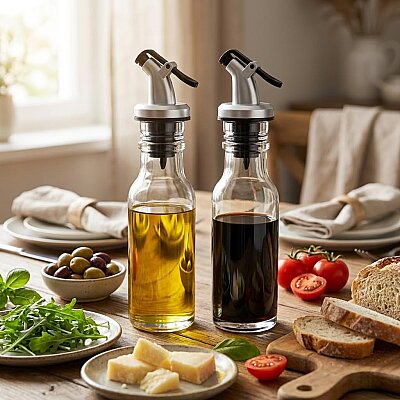 İkili Cam Yağlık Sirkelik Seti 300 Ml (AMZ43) - SESE