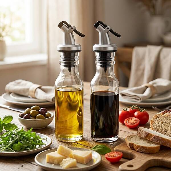 İkili Cam Yağlık Sirkelik Seti 300 Ml (AMZ43) - 1