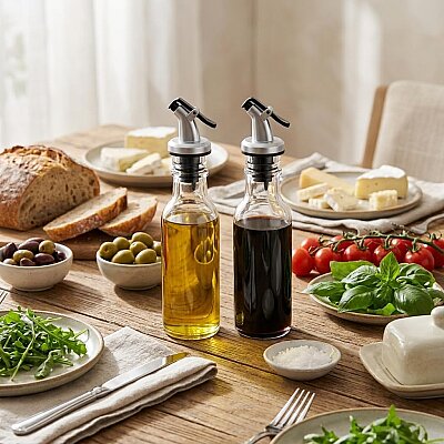İkili Cam Yağlık Sirkelik Seti 300 Ml (AMZ43) - 3