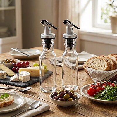 İkili Cam Yağlık Sirkelik Seti 300 Ml (AMZ43) - 5
