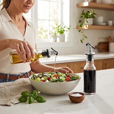 İkili Cam Yağlık Sirkelik Seti 300 Ml (AMZ43) - 6