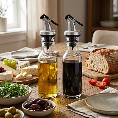 İkili Cam Yağlık Sirkelik Seti 300 Ml (AMZ43) - 8