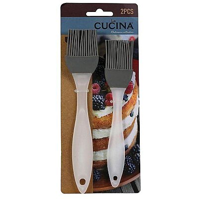 İkili Silikon Fırça 17-20 cm (AK.JF1704580) - Vitale (1)