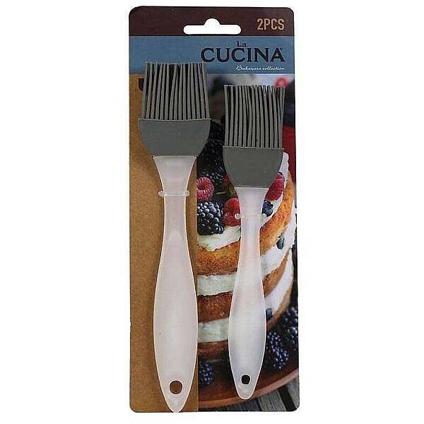 İkili Silikon Fırça 17-20 cm (AK.JF1704580) - 2