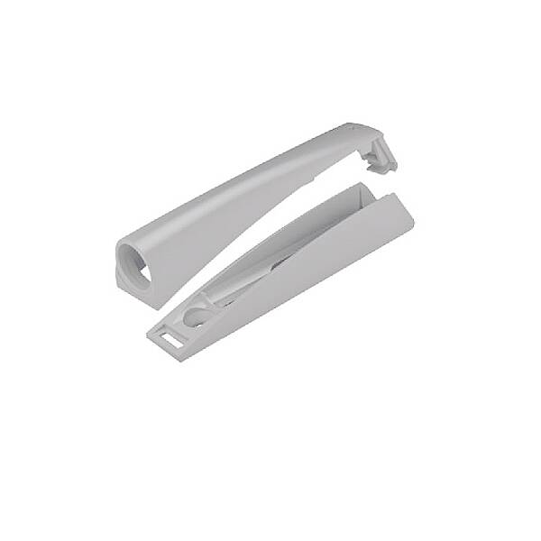 Italiana Ferramenta K-Push Tech 37mm Gri Adaptör Taban ve Kapak Takımı (57025040IJTK) - 2