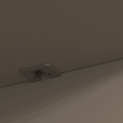 Italiana Ferramenta Gri Raf Tutucu 14mm (10601020JG) - Italiana Ferramenta (1)