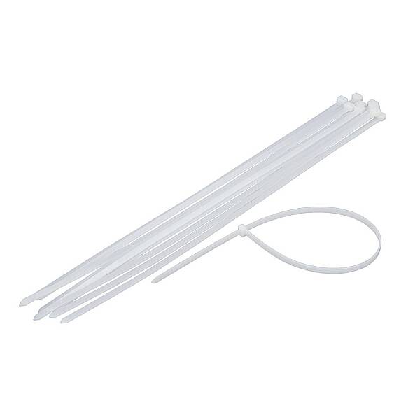 Kablo Bağı Beyaz Plastik Cırt Kelepçe 8X550mm (180345-MK1797-8) - 1