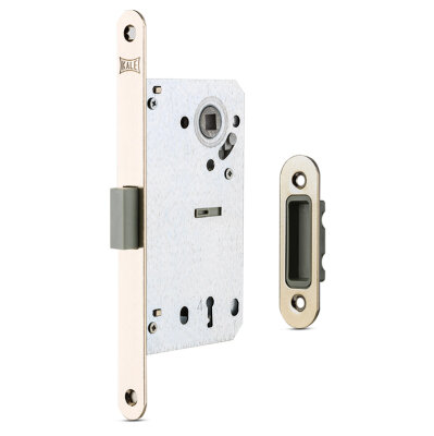 Kale Kilit Nikel Neodyum Mıknatıslı Aynalı İç Kapı Oda Sessiz Gömme Kilidi 50mm (231NN00002) - Kale Kilit