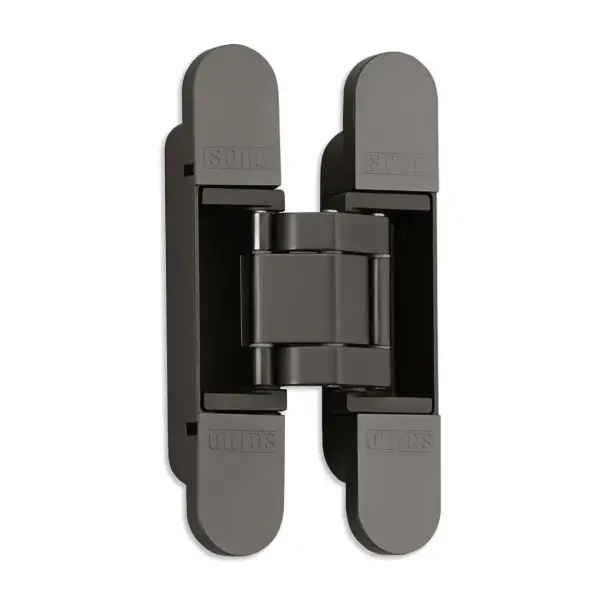 Kanca Soho Ayarlı Gizli Menteşe SH 3D 160 80 kg Saten Siyah Nikel (334267) - 1