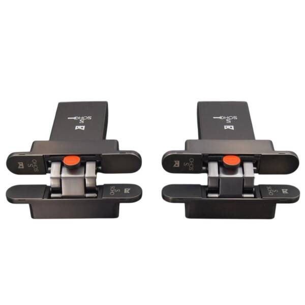 Kanca Soho Kapı Kapatıcı SET HDC 80 Serisi 60 kg Siyah Gömme Hidrolik (338455) - 1