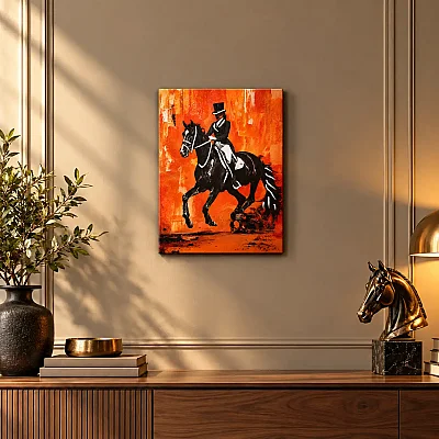 Kanvas Renkli Kovboy Tablo 30x40 cm (KANVAS9) - 1
