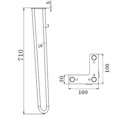 Kapsan Bükümlü Tapalı Siyah Ayak (KMA-0015-0710-B13) - Kapsan (1)