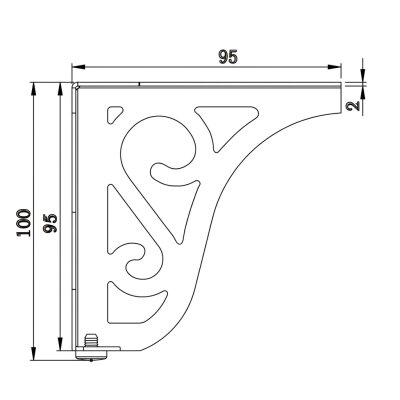 Kapsan Desenli Ayak Krom (KAX-4603-0100-A01) - Kapsan (1)