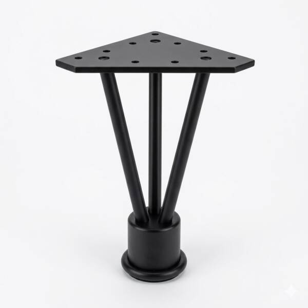 Kapsan Koltuk Ayağı Siyah (KAX-8006-0180-B13) - 1