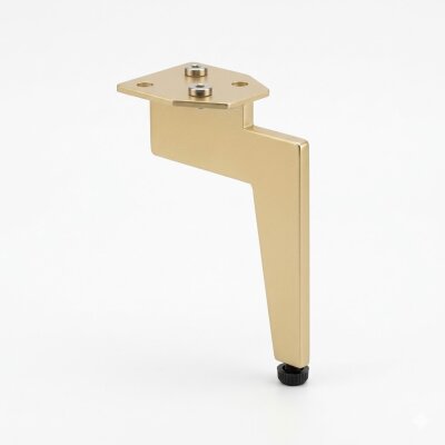 Kapsan Lama Koltuk Ayağı Mat Sarı (KAX-0446-0160-25) - Kapsan