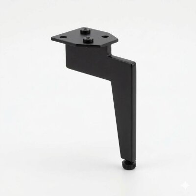 Kapsan Lama Koltuk Ayağı Siyah (KAX-0446-0180-B13) - Kapsan