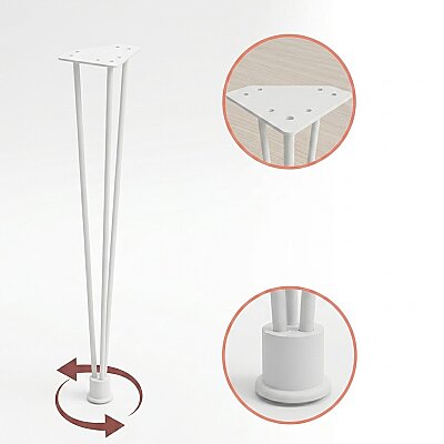 Kapsan Mat Beyaz Ayak (KMA-0005-0710-B33) - Kapsan