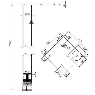 Kapsan Mat Siyah Ayak (KMA-0112-0710-B13-C25) - Kapsan (1)