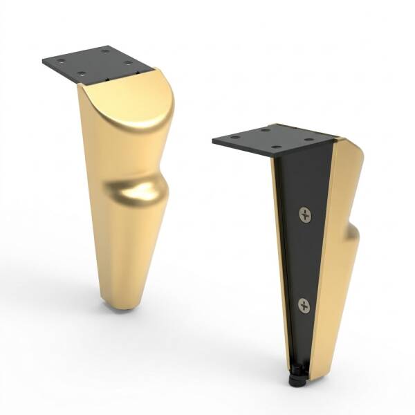 Kapsan Metal Karkaslı Mat Gold Ayak (KBA-9010-0150-C35) - 1