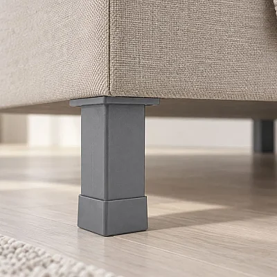 Kapsan Plastik Tabanlı Alüminyum Baza Ayağı (KBA-4011-0100-D31) - 1