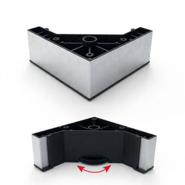 Kapsan Saclı Plastik Ayak 120*120mm (KBA-9004-0050-F52) - 1