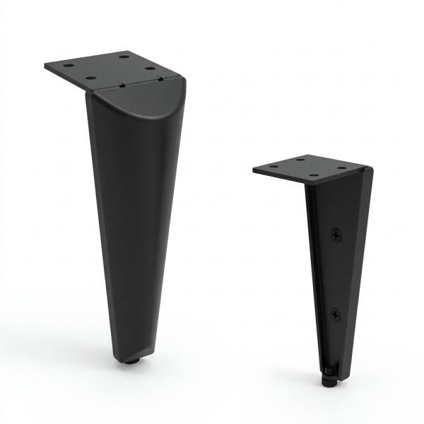 Kapsan Metal Karkaslı Ayak Siyah (KBA-9011-0150-B13) - 1