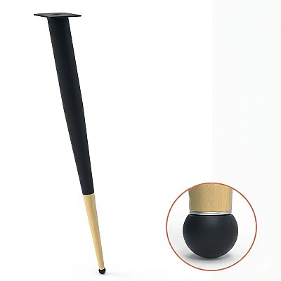 Kapsan Siyah/Sarı Konik Ayak (KMA-0125-0710-B13-C25) - Kapsan