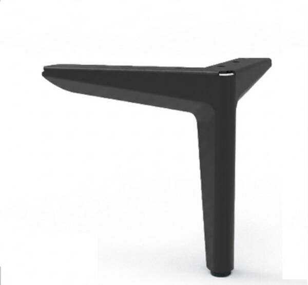 Kapsan Üç Kollu Mobilya Ayağı Mat Siyah (KAX-4013-0155-B13) - 1