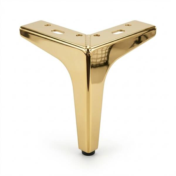 Kapsan Üç Kollu Mobilya Ayağı Parlak Sarı (KAX-0049-0130-I01) - 1