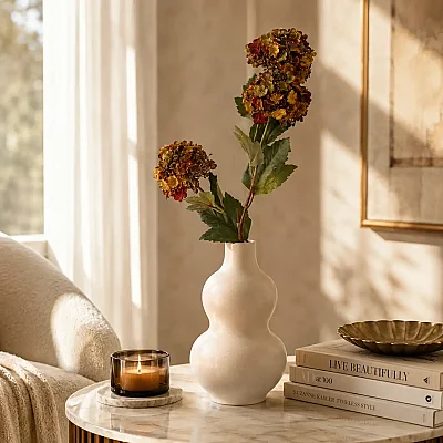 Kartope Brown Yapay Çiçek 22*90*9 cm (AK.JZ0011) - 5