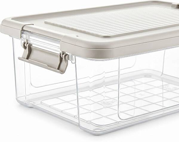 Kilitli Saklama Kabı Şeffaf Organizer 12 Litre (AMZ18) - 2