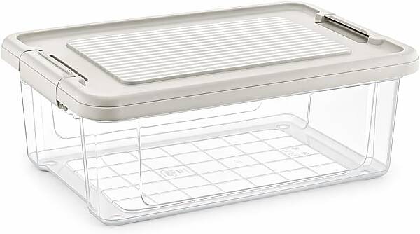 Kilitli Saklama Kabı Şeffaf Organizer 12 Litre (AMZ18) - 7