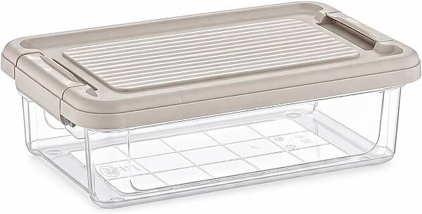 Kilitli Saklama Kabı Şeffaf Organizer 3 Litre (AMZ19) - 5