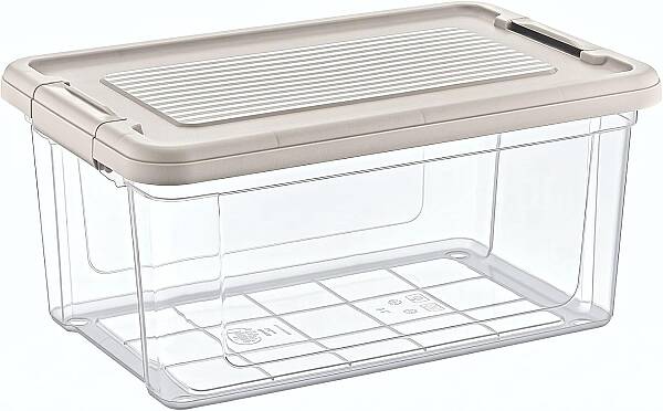 Kilitli Saklama Kabı Şeffaf Organizer 9 Litre (AMZ20) - 7