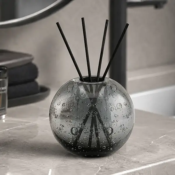 Koku Şişesi Cam 4 Bubbles Gri (KBW40003) - 1