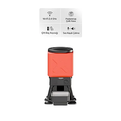 Köpek Mama Kabı | Akıllı, Uygulama Kontrol, 14L, Yükseltilmiş Ortopedik Tasarım, Çelik Kase (X8631) - Xenon Smart (1)